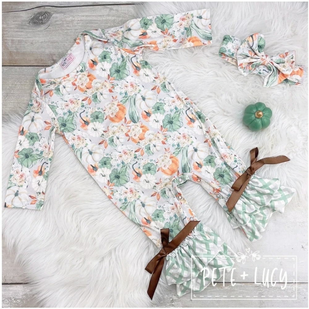 Fancy romper Pete and Lucy Milk silk material baby outfit, gifts for baby